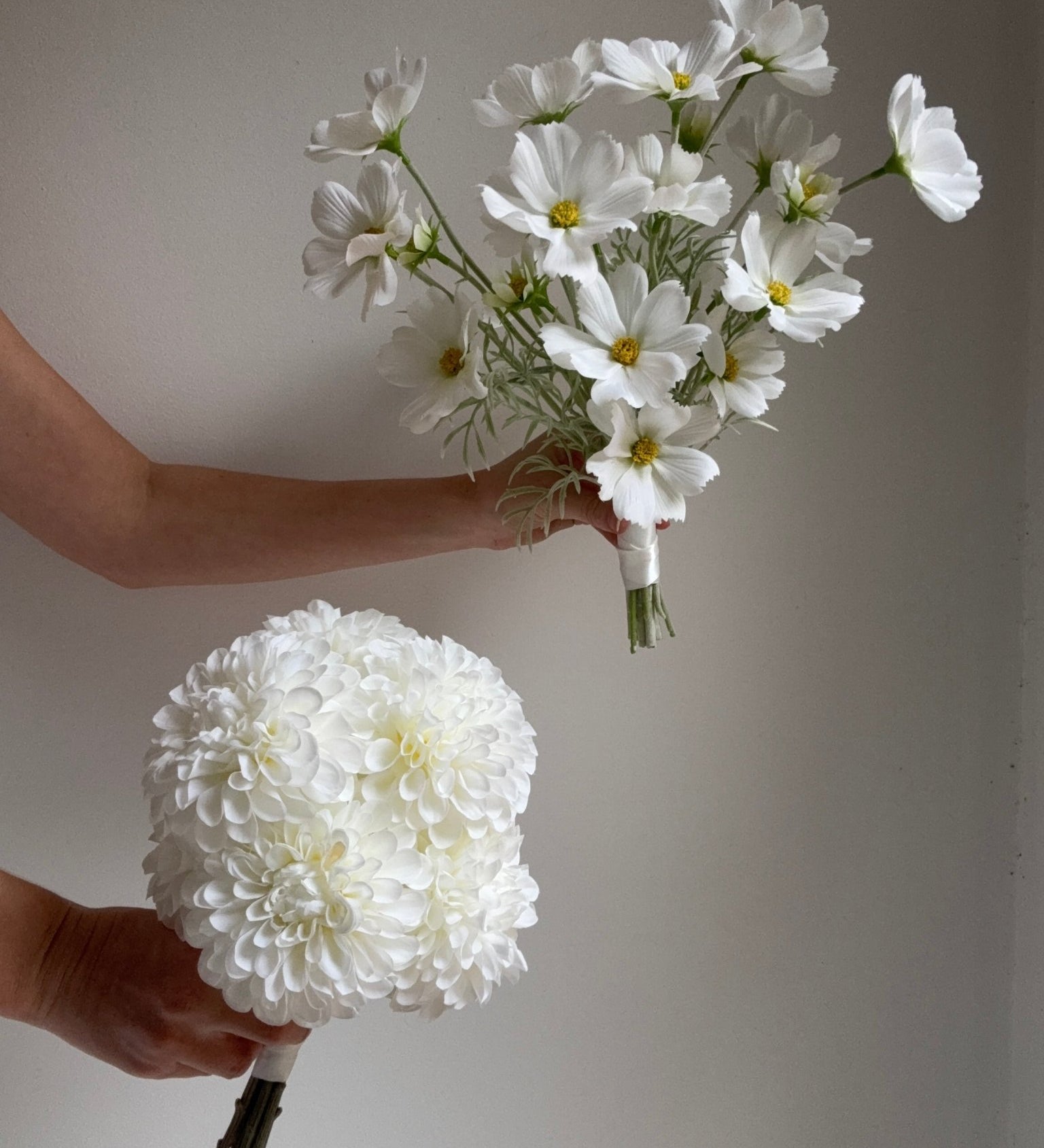 Sonder Wedding Bouquets Enmasse - Bridesmaid Edit (white options) - Sonder + Stone Boutique Artificial Wedding Flowers