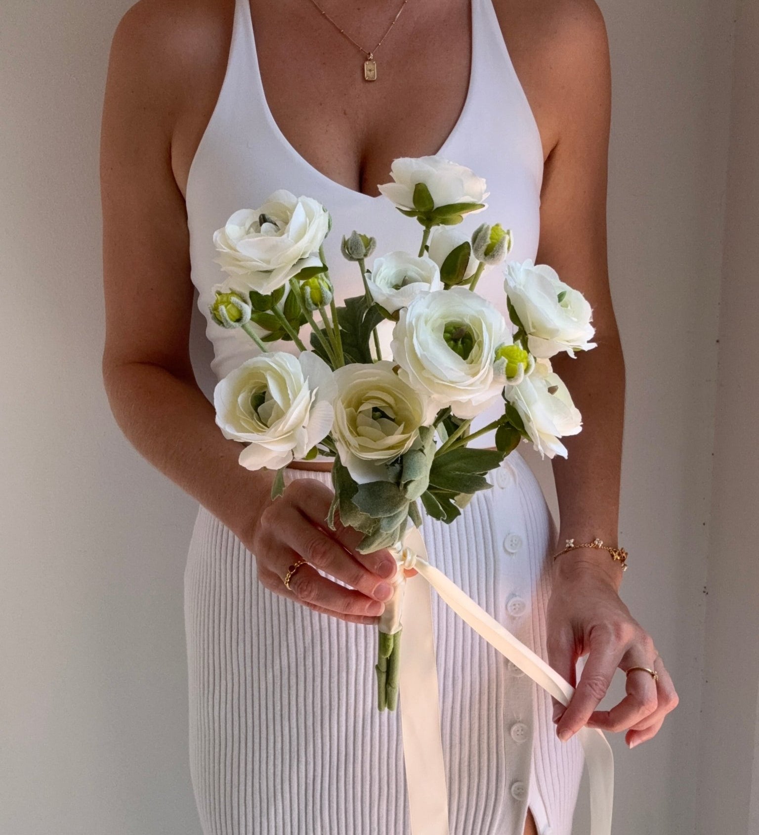 Sonder Wedding Bouquets Enmasse - Bridesmaid Edit (white options) - Sonder + Stone Boutique Artificial Wedding Flowers