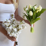Sonder Wedding Bouquets Enmasse - Bridesmaid Edit (white options) - Sonder + Stone Boutique Artificial Wedding Flowers