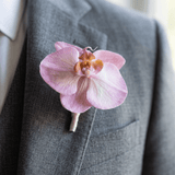 Sonder Wedding Buttonhole (real-touch orchid) - Premium Artificial Wedding Flowers by Sonder & Stone Boutique