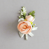 Artificial flowers Sonder Wedding Buttonholes (champagne ranunculus) - Sonder + Stone Boutique