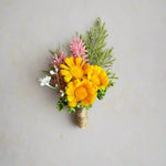 Artificial flowers Sonder Wedding Buttonholes (daisy mix) - Sonder + Stone Boutique