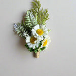 Artificial flowers Sonder Wedding Buttonholes (daisy mix) - Sonder + Stone Boutique