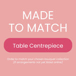 Sonder Wedding Centrepiece - Made to Match - Premium Artificial Wedding Flowers by Sonder & Stone Boutique