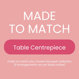 Sonder Wedding Centrepiece - Made to Match - Premium Artificial Wedding Flowers by Sonder & Stone Boutique