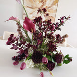 Sonder Wedding Centrepieces (360 Design 2) - Bordeaux Collection (Limited Edition) - Premium Artificial Wedding Flowers by Sonder & Stone Boutique