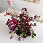 Sonder Wedding Centrepieces (360 Design 2) - Bordeaux Collection (Limited Edition) - Premium Artificial Wedding Flowers by Sonder & Stone Boutique