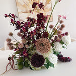 Sonder Wedding Centrepieces (360 Design 2) - Bordeaux Collection (Limited Edition) - Premium Artificial Wedding Flowers by Sonder & Stone Boutique