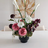 Sonder Wedding Centrepieces (360 Design) - Bordeaux Collection (Limited Edition) - Premium Artificial Wedding Flowers by Sonder & Stone Boutique