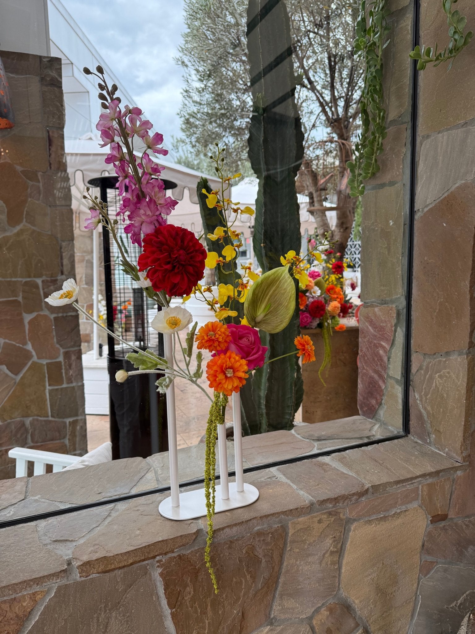 Sonder Wedding Custom Bud Vase Packs (Premium Metal Tube Styles) - Premium Artificial Wedding Flowers by Sonder & Stone Boutique