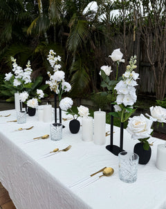 Sonder Wedding Custom Bud Vase Packs (Premium Metal Tube Styles) - Premium Artificial Wedding Flowers by Sonder & Stone Boutique