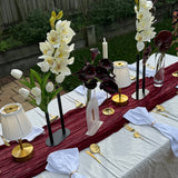 Sonder Wedding Custom Bud Vase Packs (Premium Metal Tube Styles) - Premium Artificial Wedding Flowers by Sonder & Stone Boutique