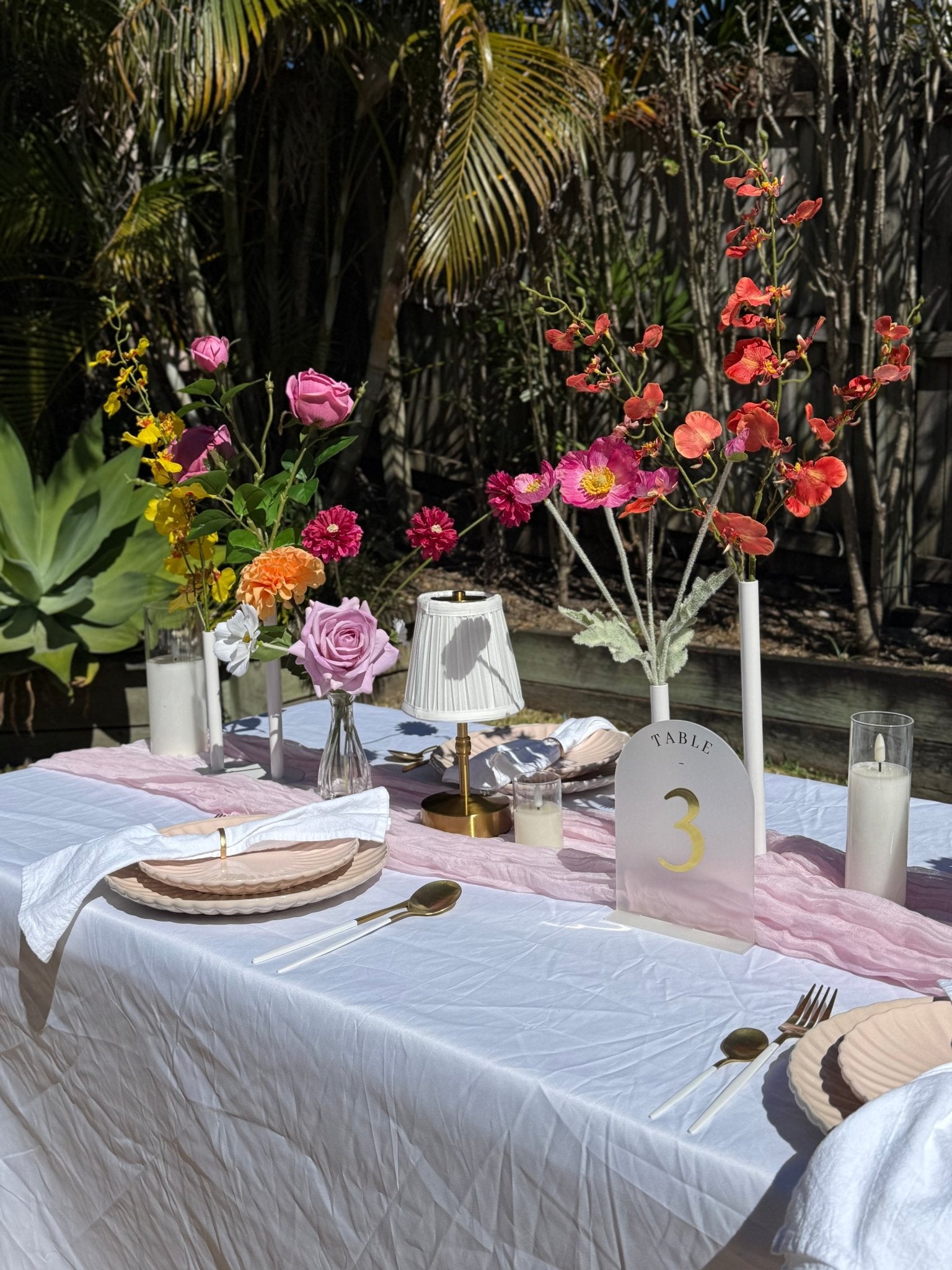 Sonder Wedding Custom Bud Vase Packs (Premium Metal Tube Styles) - Premium Artificial Wedding Flowers by Sonder & Stone Boutique