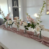 Sonder Wedding Custom Bud Vase Packs (Vintage Glass Styles) - Premium Artificial Wedding Flowers by Sonder & Stone Boutique