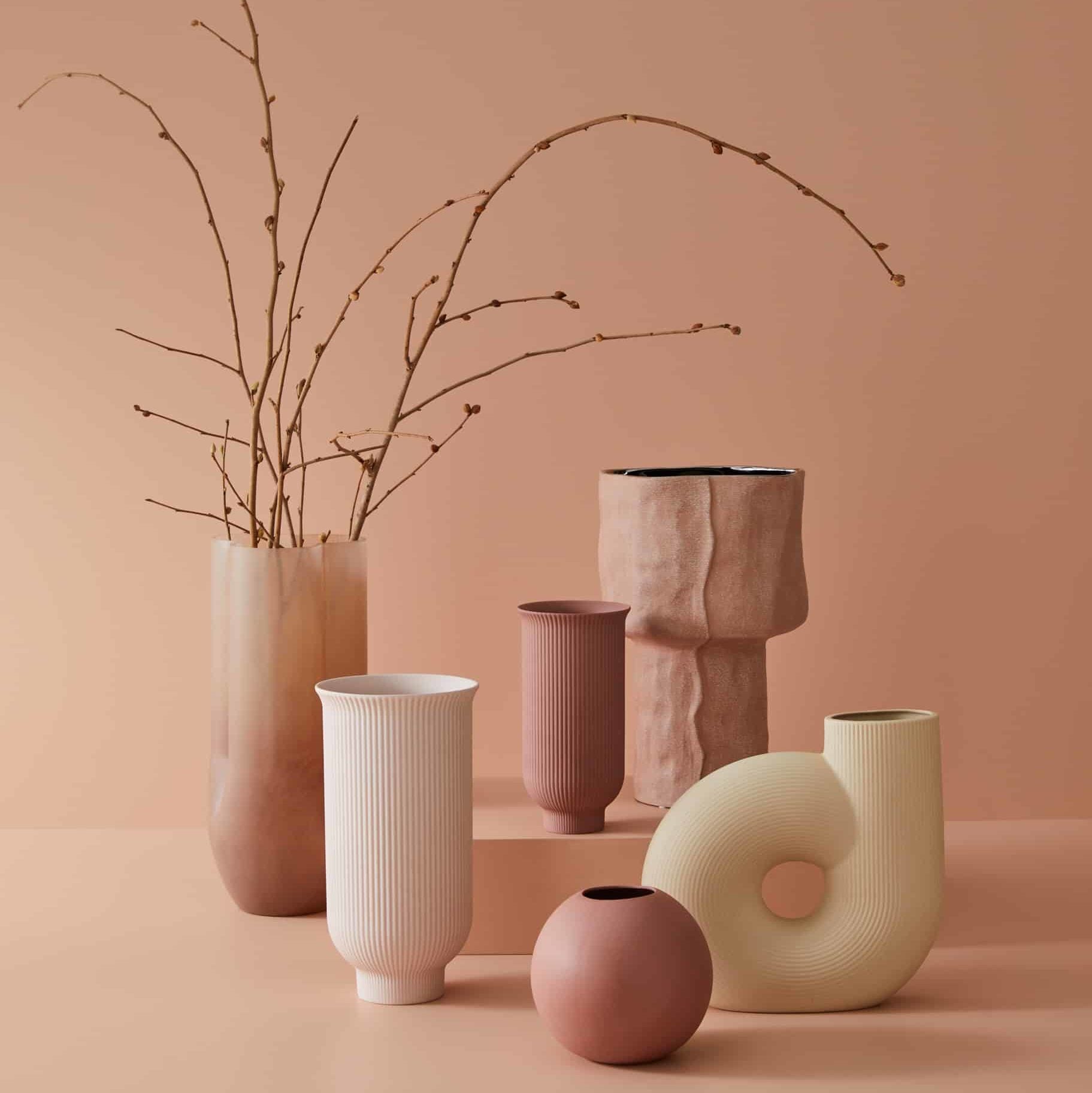 Artificial flowers Stone Vase - Nude - Sonder + Stone Boutique