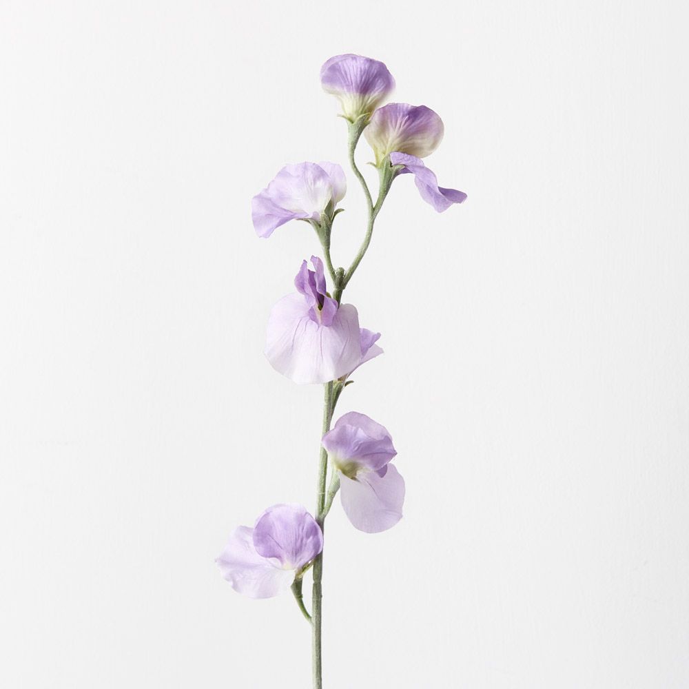 Sweet Pea Spray - Lavender - Premium Artificial Wedding Flowers by Sonder & Stone Boutique