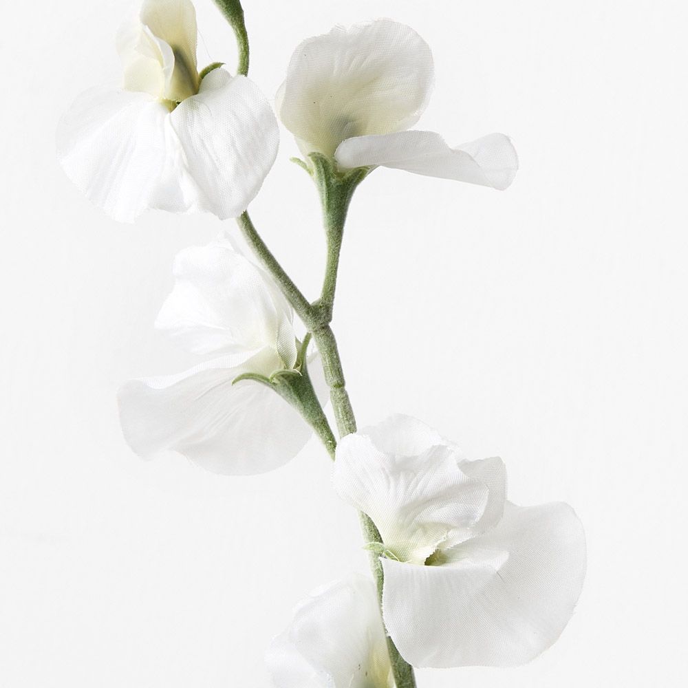 Sweet Pea Spray - White - Premium Artificial Wedding Flowers by Sonder & Stone Boutique