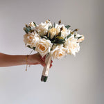 Artificial flowers Wedding Bouquet - Champagne Rose - Sonder + Stone Boutique