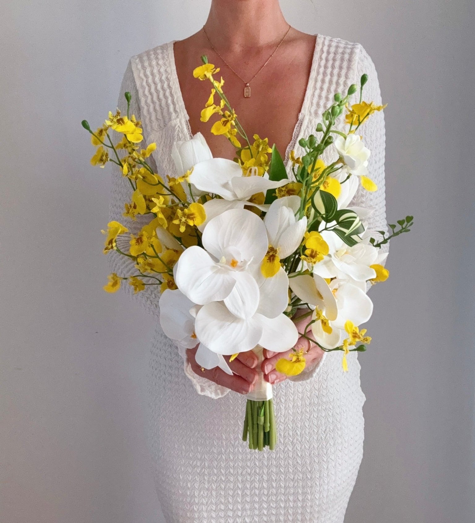 Artificial flowers Wedding Bouquet - Lemonade - Sonder + Stone Boutique