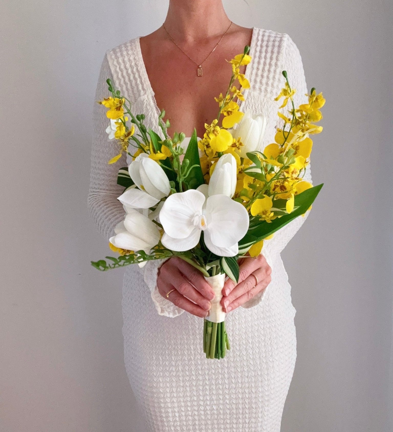 Artificial flowers Wedding Bouquet - Lemonade - Sonder + Stone Boutique