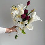 Wedding Bouquet - The Burgundy Edit - Premium Artificial Wedding Flowers by Sonder + Stone Boutique