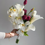 Wedding Bouquet - The Burgundy Edit - Premium Artificial Wedding Flowers by Sonder + Stone Boutique