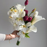 Wedding Bouquet - The Burgundy Edit - Premium Artificial Wedding Flowers by Sonder + Stone Boutique