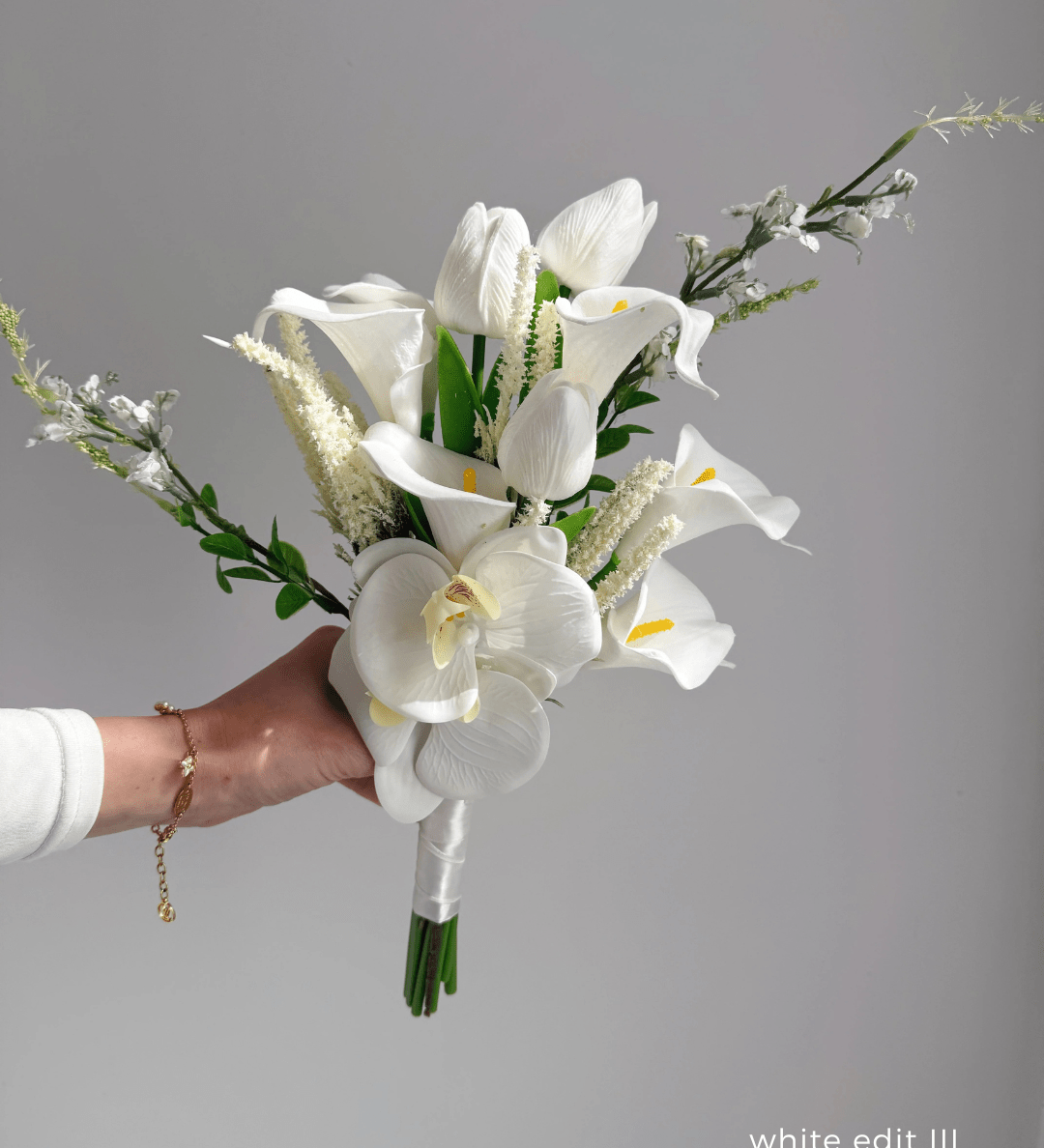 Wedding Bouquets - The White Edit - Premium Artificial Wedding Flowers by Sonder + Stone Boutique