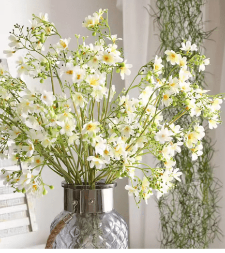 Wildflower Spray - White - Premium Artificial Wedding Flowers by Sonder & Stone Boutique