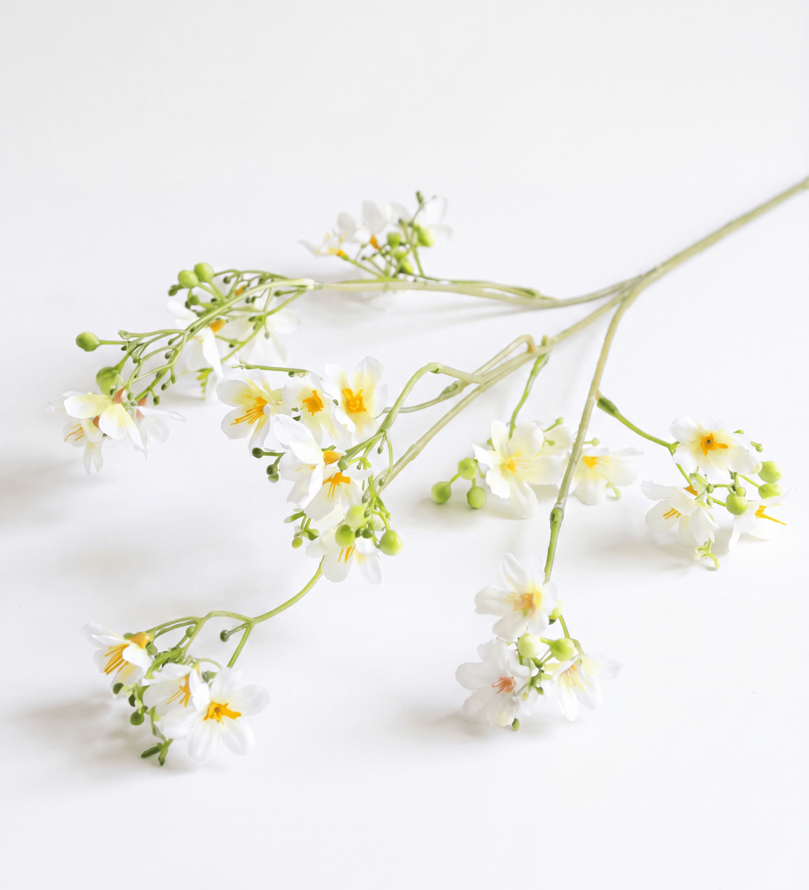 Wildflower Spray - White - Premium Artificial Wedding Flowers by Sonder & Stone Boutique