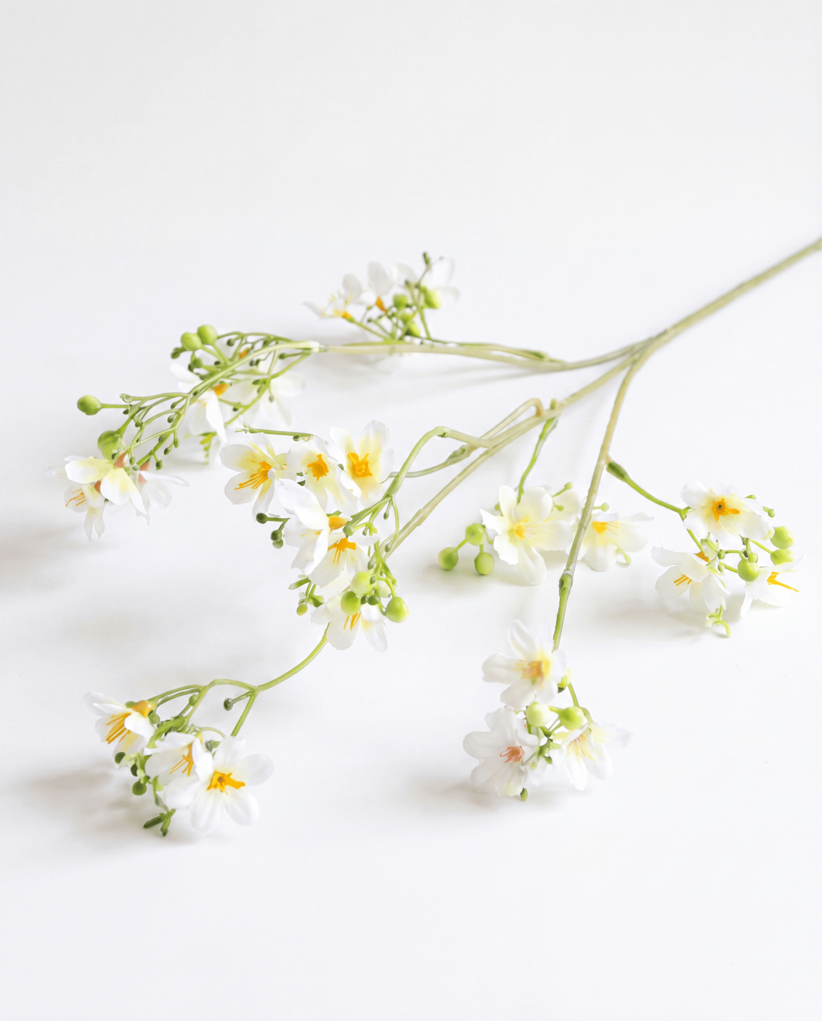 Wildflower Spray - White - Premium Artificial Wedding Flowers by Sonder & Stone Boutique