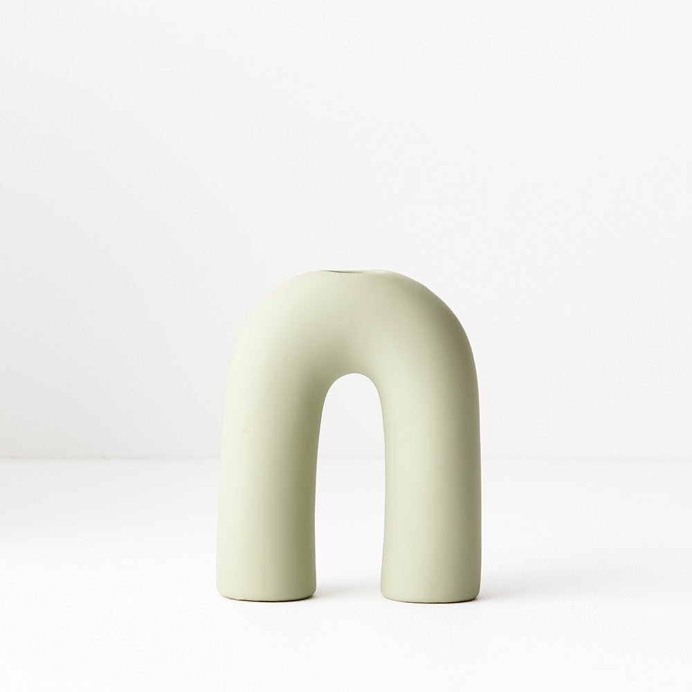 Artificial flowers Frankie Candleholder - Pistachio - Sonder + Stone Boutique
