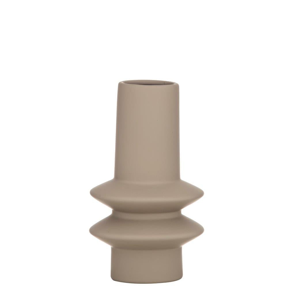 Artificial flowers Lucena Vase - Taupe (Small) - Sonder + Stone Boutique
